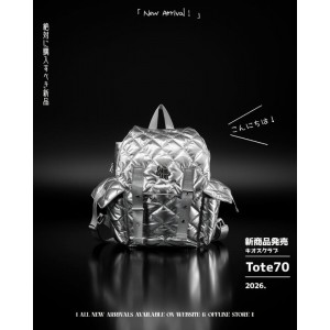 CHIOS CLUB - Chios 銀色Bling Bling 背囊  [TOTE70SV]